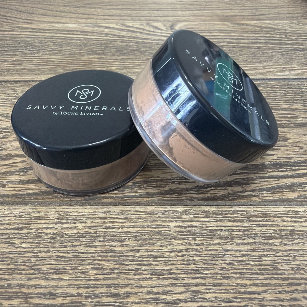 Savvy Minerals by Young Living Foundation Color: Dark No. 3 - set of 2 New!